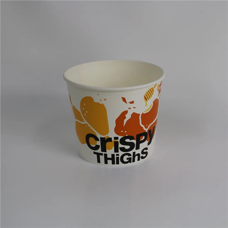 130oz Custom Printed Paper Buckets For Fried Chicken